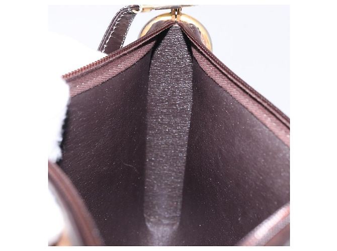 Christian Dior Trotter Canvas Shoulder Bag Beige Gold - vista 18
