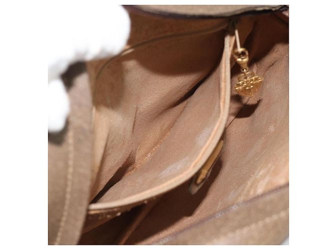 GUCCI GG Supreme Web Sherry Line Shoulder Bag PVC Beige Gold - Ansicht 20