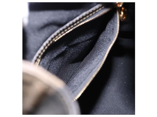 FENDI Pecan Canvas Backpack PVC Black Brown - vista 26