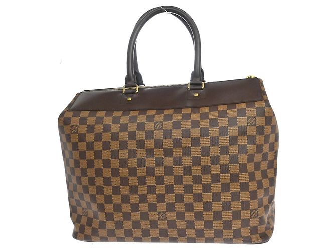 Louis Vuitton Greenwich Travel Damier Ebene PM Marrone - vista 2