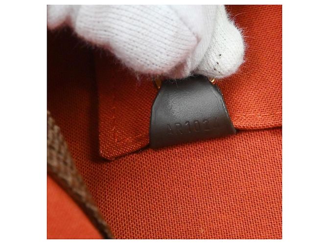 Louis Vuitton Greenwich Travel Damier Ebene PM Marrone - vista 5