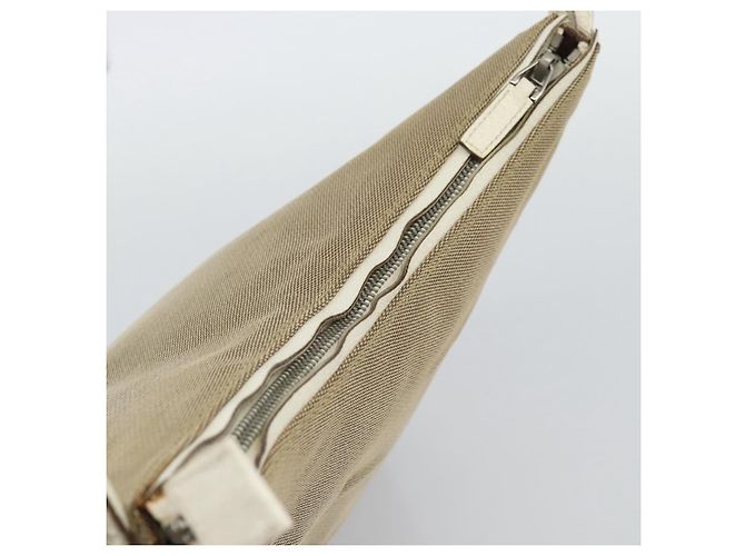 GUCCI GG Canvas Shoulder Bag Beige Silver 001 3766 - vista 6