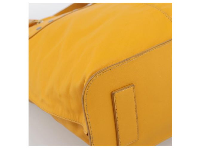 Céline CELINE Hand Bag Leather Yellow Silver - vista 11