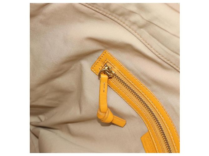 Céline CELINE Hand Bag Leather Yellow Silver - vista 20