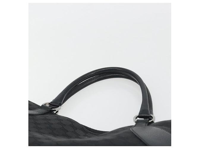 GUCCI GG Canvas Tote Bag Black Silver 113016 - vista 8