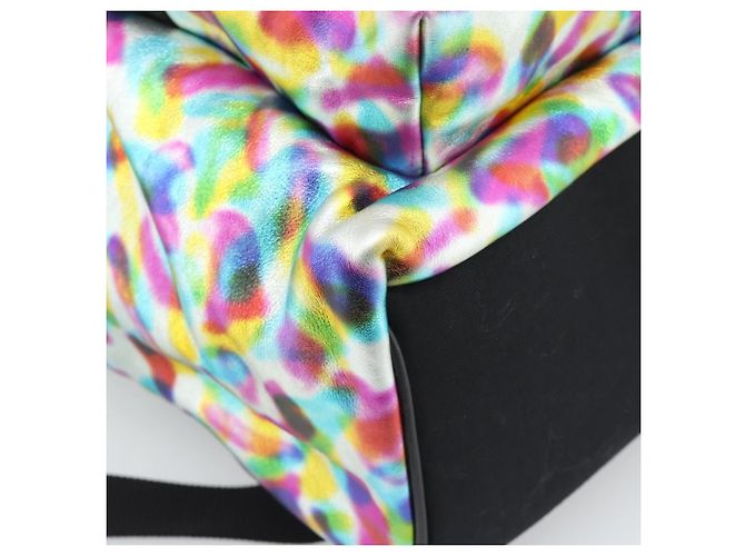 SAINT LAURENT Backpack Leather Multicolor Silver 326865 - vista 13