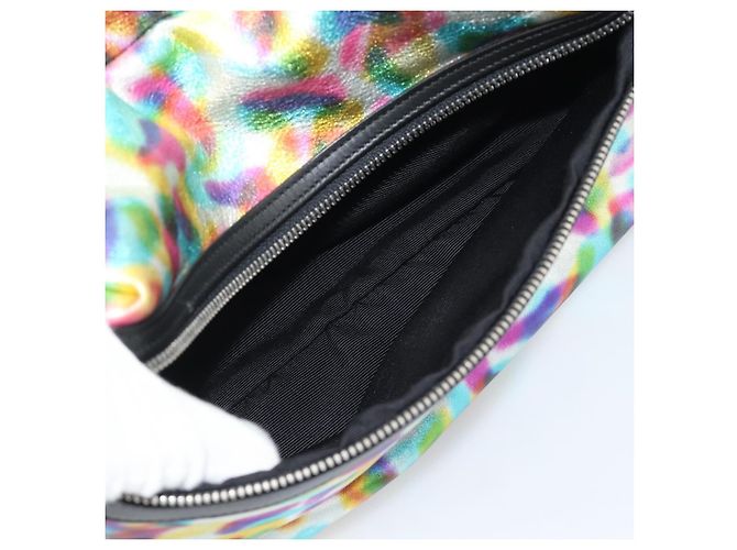 SAINT LAURENT Backpack Leather Multicolor Silver 326865 - vista 25