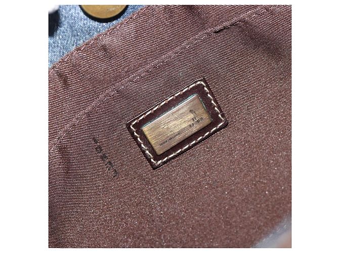 FENDI Hand Bag Denim Blue - vista 16