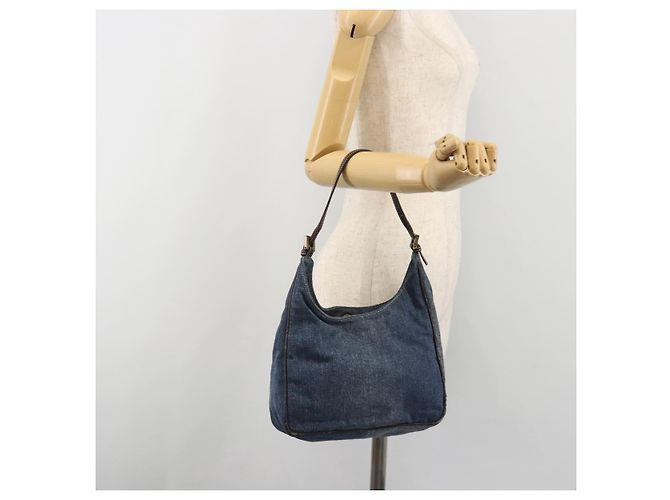 FENDI Hand Bag Denim Blue - vista 22