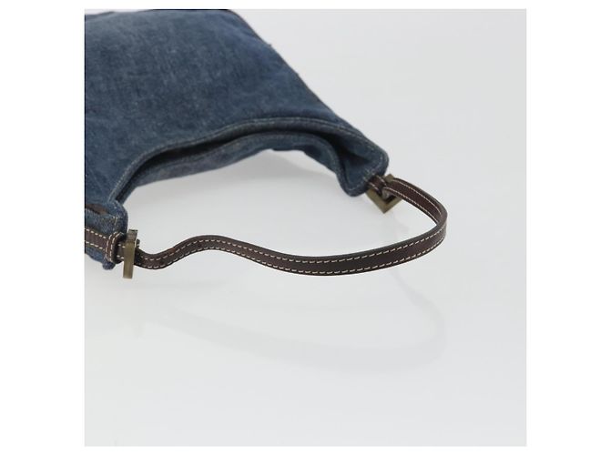 FENDI Hand Bag Denim Blue - vista 7
