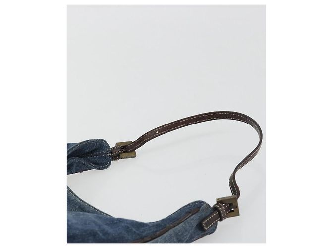 FENDI Hand Bag Denim Blue - vista 8