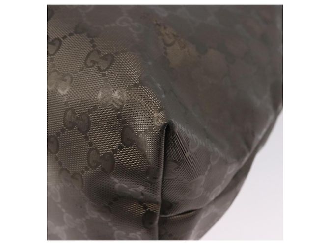 GUCCI GG implementation Tote Bag PVC Gray 211120 - vista 11