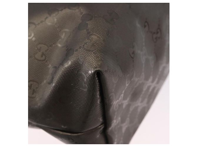GUCCI GG implementation Tote Bag PVC Gray 211120 - vista 13