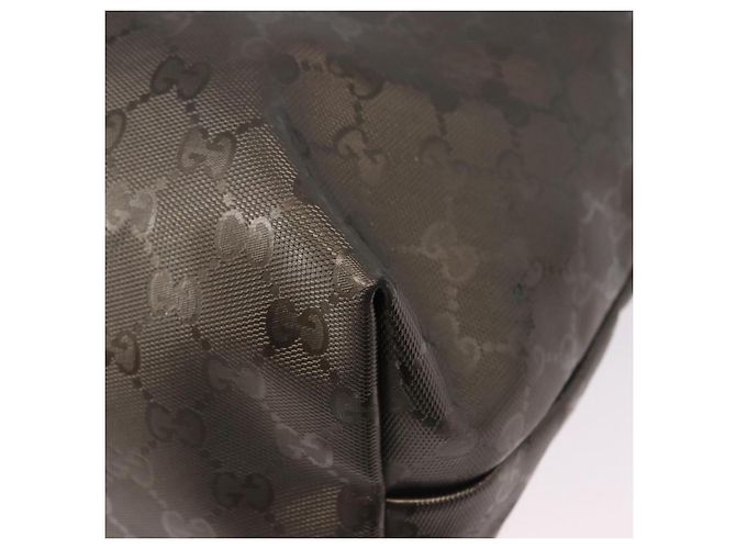 GUCCI GG implementation Tote Bag PVC Gray 211120 - vista 14