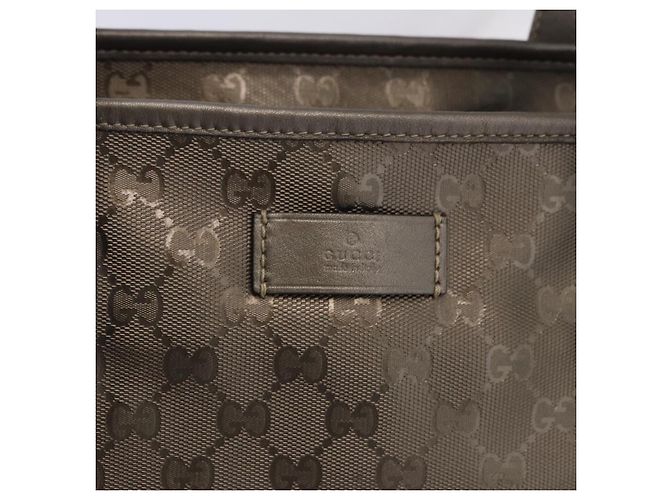 GUCCI GG implementation Tote Bag PVC Gray 211120 - vista 15