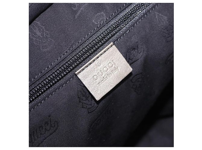 GUCCI GG implementation Tote Bag PVC Gray 211120 - vista 18