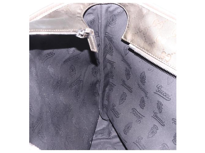 GUCCI GG implementation Tote Bag PVC Gray 211120 - vista 20