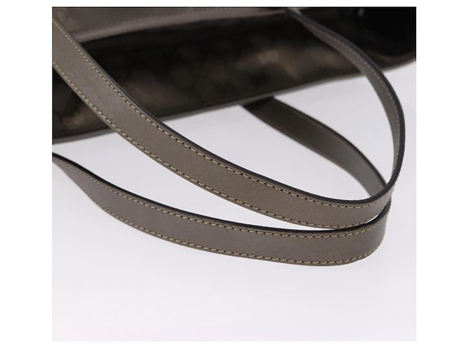 GUCCI GG implementation Tote Bag PVC Gray 211120 - vista 7