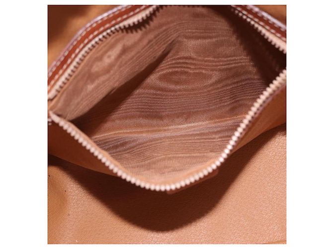 Céline CELINE Macadam Canvas Shoulder Bag PVC Leather Brown Gold - vista 24