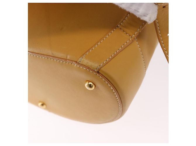 LOEWE Anton Backpack Leather Yellow Gold - vista 10
