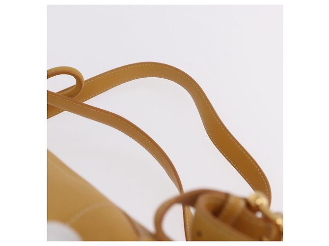 LOEWE Anton Backpack Leather Yellow Gold - vista 14