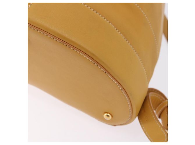 LOEWE Anton Backpack Leather Yellow Gold - vista 16