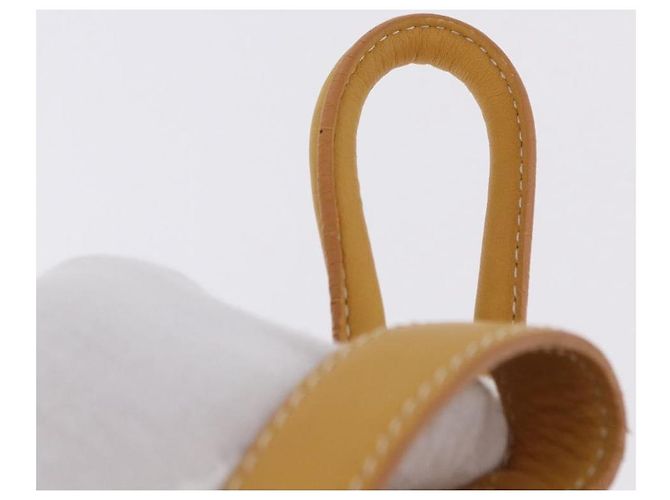 LOEWE Anton Backpack Leather Yellow Gold - vista 8