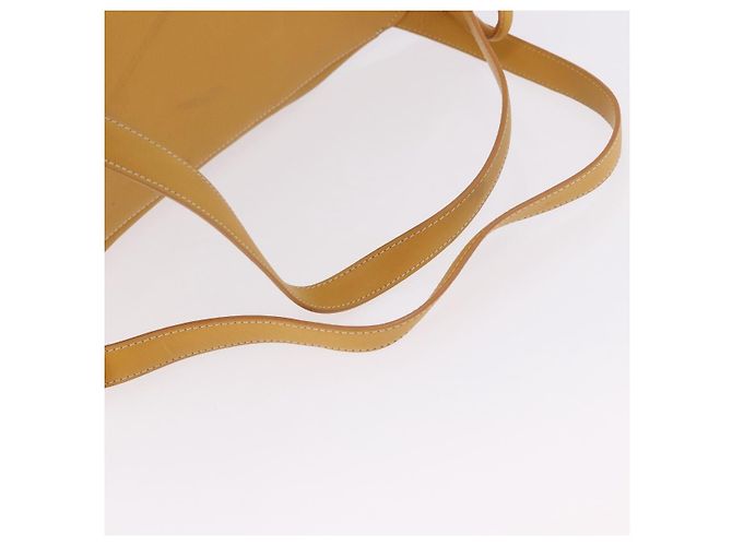 LOEWE Anton Backpack Leather Yellow Gold - vista 9
