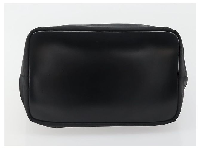 GUCCI Bamboo Hand Bag Nylon Black Silver - vista 9