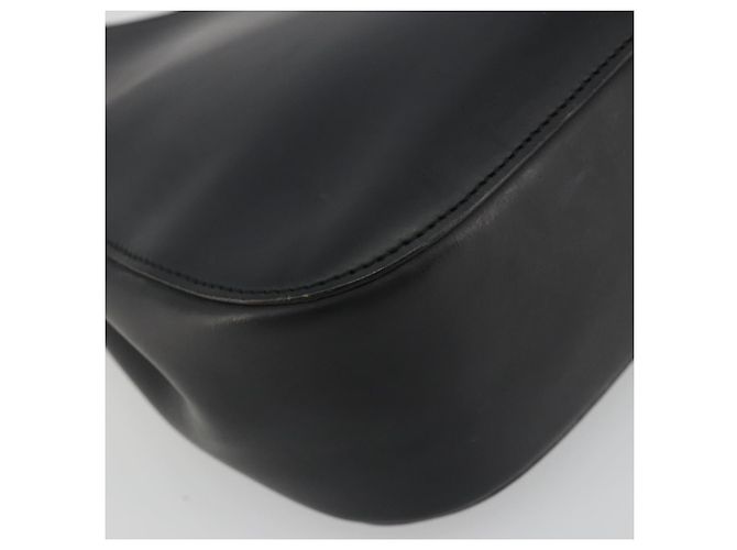 GUCCI Bamboo Hand Bag Leather Black 001 3761 - vista 12