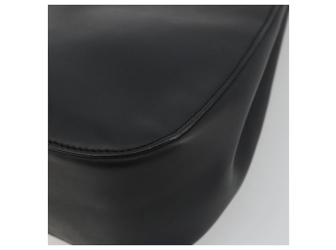 GUCCI Bamboo Hand Bag Leather Black 001 3761 - vista 13