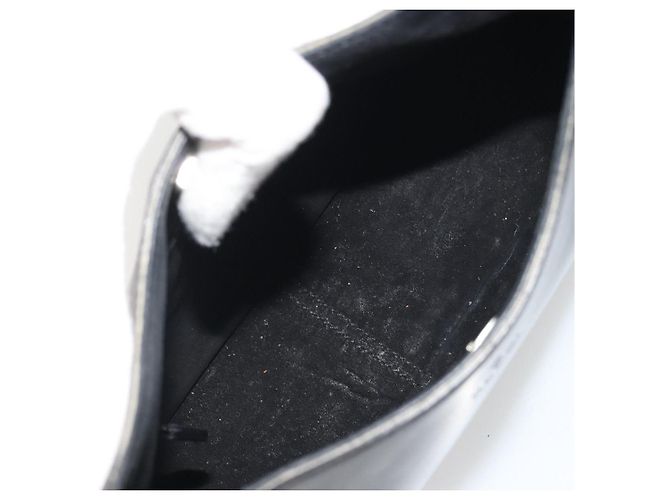 GUCCI Bamboo Hand Bag Leather Black 001 3761 - vista 17