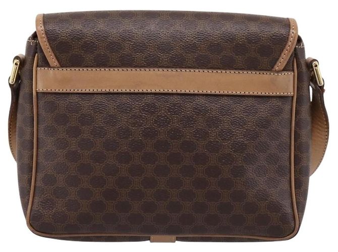 Céline Celine Macadam Leather Medium Marrone - vista 2