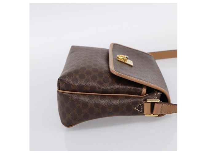 Céline Celine Macadam Leather Medium Marrone - vista 4