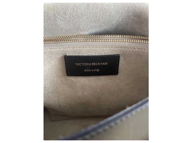 Victoria Beckham Schultertasche aus schwarzem Leder - Ansicht 3