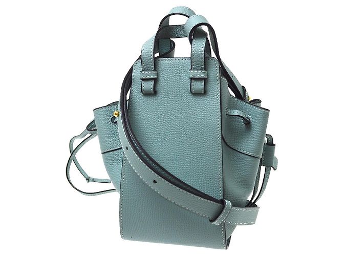 Loewe Hammock Leather Small Blau - Ansicht 2