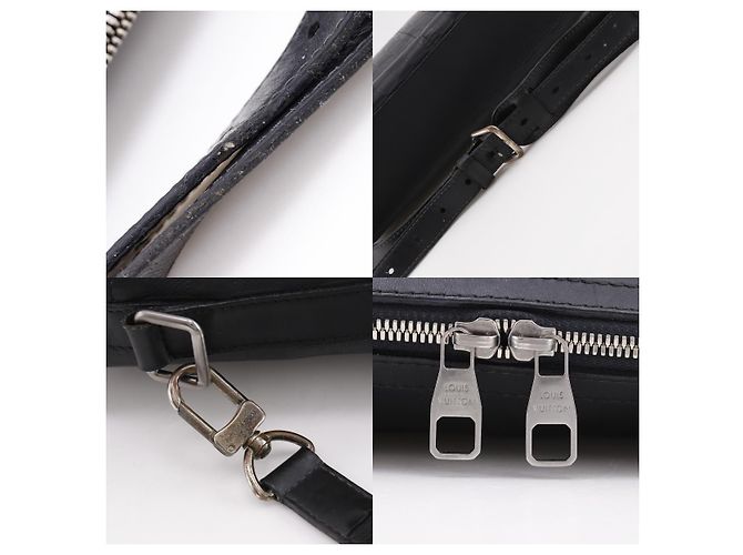 Louis Vuitton Calypso Messenger Damier Infini Leather MM Preto - vista 7