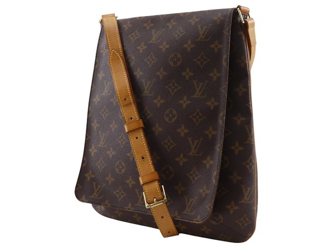 Louis Vuitton Musette Monogram Large Marrone - vista 3