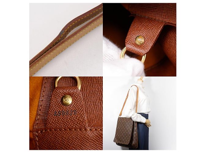 Louis Vuitton Musette Monogram Large Marrone - vista 5