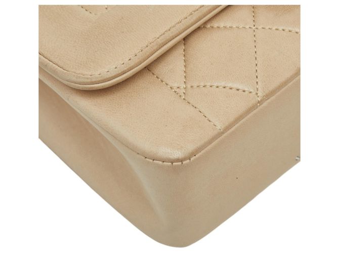 Borsa a tracolla Chanel Diana Coco Mark Chain Beige - vista 5