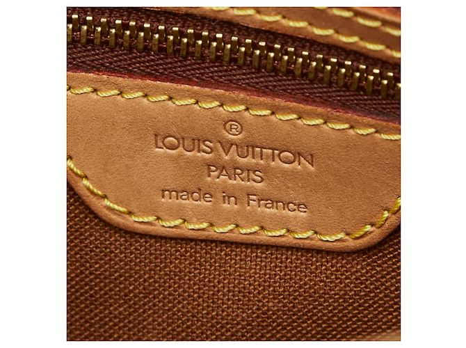 Borsa a tracolla Mini Looping Monogram Louis Vuitton Marrone - vista 10