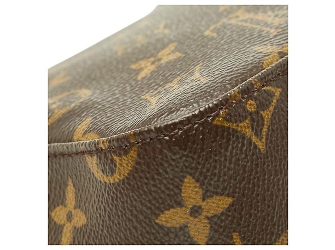 Borsa a tracolla Mini Looping Monogram Louis Vuitton Marrone - vista 7