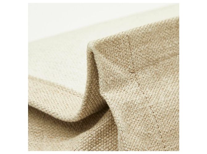Borsa Tote Saint Laurent Rive Gauche Bianco Beige - vista 7