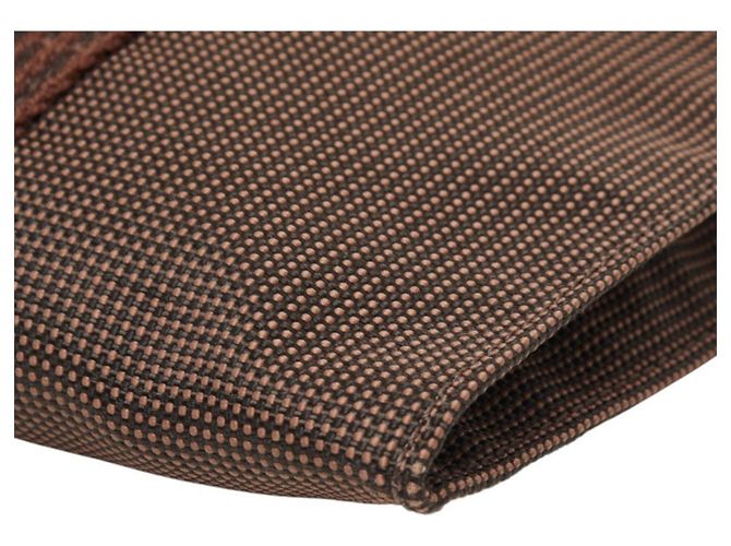 Hermès Borsa a tracolla Hermes Herline Pochette Marrone - vista 4
