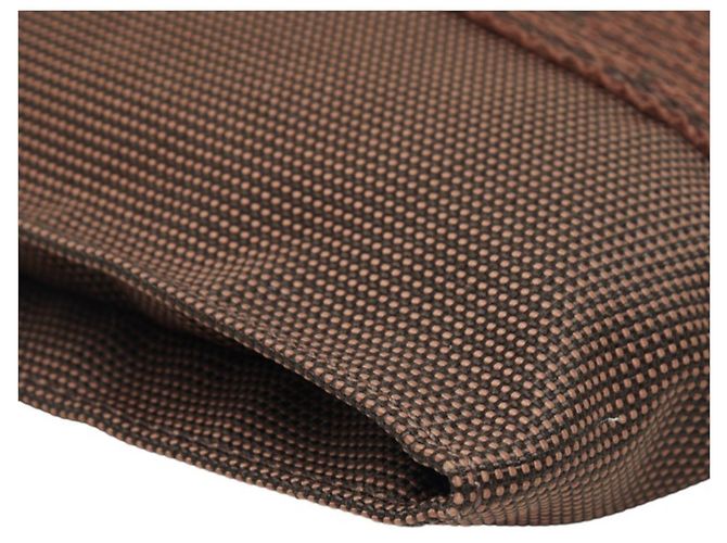 Hermès Borsa a tracolla Hermes Herline Pochette Marrone - vista 5