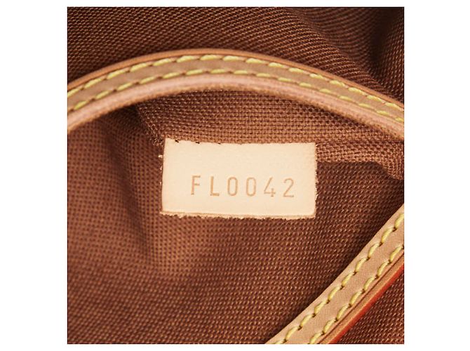 Borsa Louis Vuitton Monogram Alma PM Marrone - vista 11