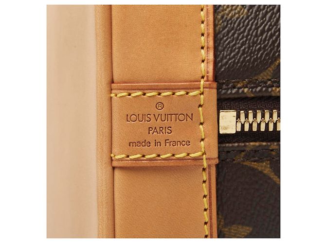 Borsa Louis Vuitton Monogram Alma PM Marrone - vista 12