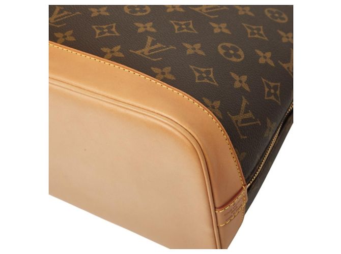 Borsa Louis Vuitton Monogram Alma PM Marrone - vista 4