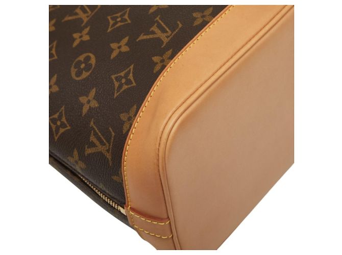 Borsa Louis Vuitton Monogram Alma PM Marrone - vista 5