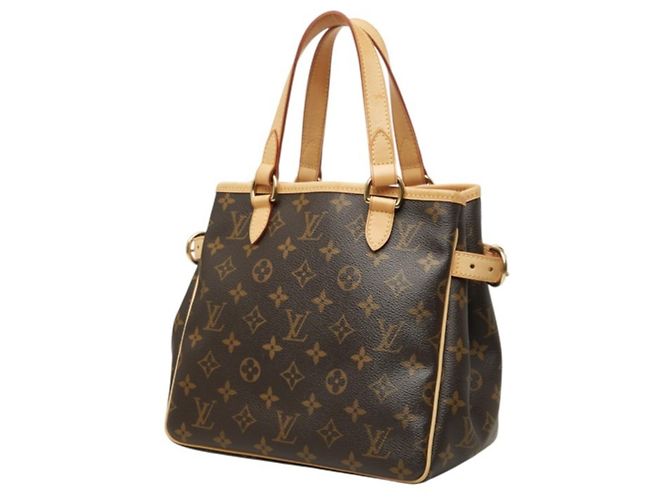 Borsa Louis Vuitton Monogram Batignolles Marrone - vista 2